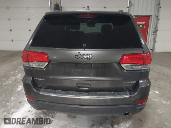 2016 Jeep Grand Cherokee Limited 75th Anniversary with VIN 1C4RJFBG3GC311089, listed as a IAAI auction lot 41953517 with 127,720 mi miles and . Bid and sale history available at DreamBid. Image 16.