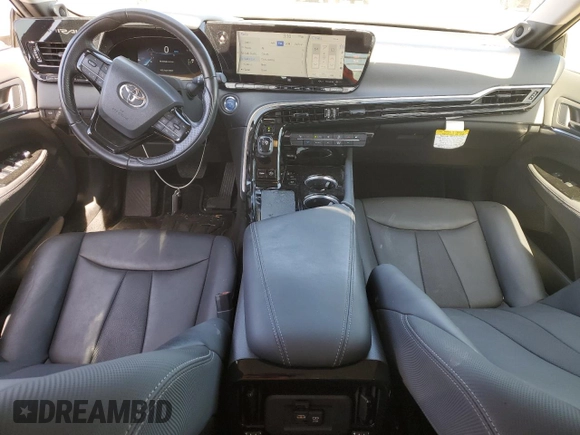 2021 Toyota Mirai XLE with VIN JTDAAAAA8MA002691, listed as a Copart auction lot 57181465 with 29,313 mi miles and Salvage title. Bid and sale history available at DreamBid. Image 8.