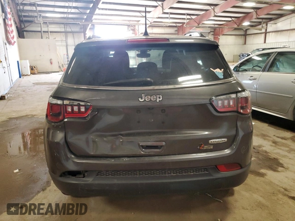 2020 Jeep Compass Latitude with VIN 3C4NJCBB2LT154803, listed as a Copart auction lot 53389515 with 45,152 mi miles and Clean title. Bid and sale history available at DreamBid. Image 6.