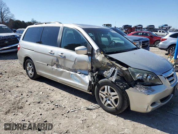 2006 Honda Odyssey EX-L with VIN 5FNRL38686B420107, listed as a Copart auction lot 49834035 with 157,304 mi miles and Salvage Title. Bid and sale history available at carsss.com. Image 4.