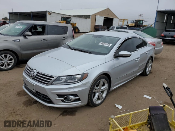 2013 Volkswagen CC Sport with VIN WVWBN7ANXDE546763, listed as a Copart auction lot 63001184 with 113,476 mi miles and Clean Title. Bid and sale history available at carsss.com. Image 1.
