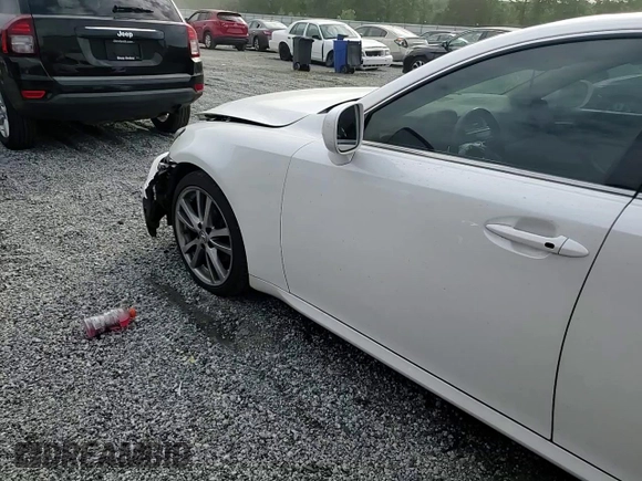 2008 Lexus IS 250 z VIN JTHBK262585065219, wystawiony jako Copart lot #56277515 z przebiegiem 233 780 mil mil oraz Szkoda całkowita • Salvage title. Historia ofert i sprzedaży dostępna na DreamBid. Obrazek 13.
