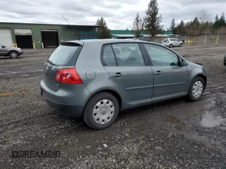2007 Volkswagen Rabbit with VIN WVWDR71K97W178030, listed as a Copart auction lot 45674815 with 93,301 mi miles and Salvage Title. Bid and sale history available at carsss.com. Image 3.
