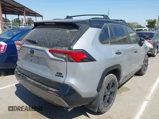 2021 Toyota RAV4 Hybrid XSE with VIN 4T3E6RFV6MU040399, listed as a IAAI auction lot 42020866 with 46,593 mi miles and . Bid and sale history available at DreamBid. Image 4.