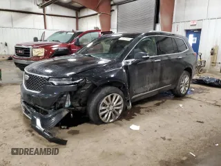 2022 Cadillac XT6 Premium Luxury with VIN 1GYKPDRS3NZ125572, listed as a Copart auction lot 43626965 with 63,923 mi miles and Non Repairable. Bid and sale history available at carsss.com. Image 1.
