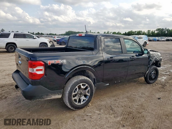 2024 Ford Maverick XLT with VIN 3FTTW8J94RRB33476, listed as a Copart auction lot 56960885 with 1,698 mi miles and Salvage title. Bid and sale history available at DreamBid. Image 3.