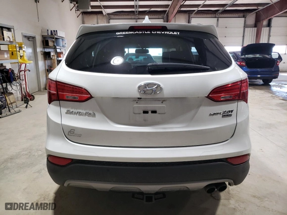 2015 Hyundai Santa Fe Sport with VIN 5XYZW4LA6FG250167, listed as a Copart auction lot 45861155 with 66,430 mi miles and Salvage Title. Bid and sale history available at carsss.com. Image 6.