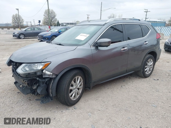 2017 Nissan Rogue SL with VIN 5N1AT2MV9HC887987, listed as a IAAI auction lot 42071444 with 170,906 mi miles and . Bid and sale history available at DreamBid. Image 17.