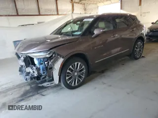 2019 Chevrolet Blazer Premier with VIN 3GNKBKRS7KS678024, listed as a Copart auction lot 59852975 with 69,018 mi miles and Salvage title. Bid and sale history available at DreamBid. Image 1.