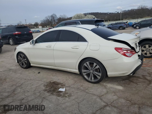 2015 Mercedes-Benz CLA 250 with VIN WDDSJ4EB6FN244177, listed as a Copart auction lot 45752604 with 89,322 mi miles and . Bid and sale history available at DreamBid. Image 2.