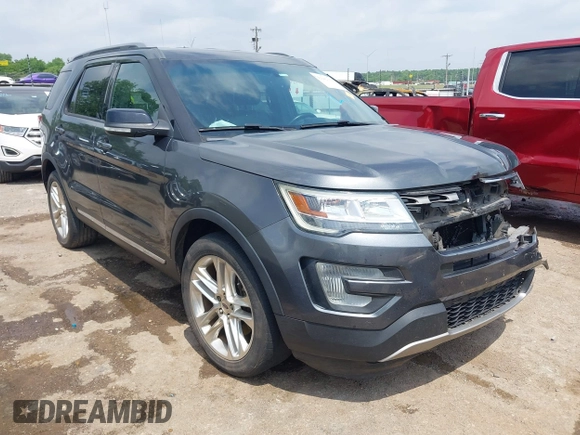 2017 Ford Explorer XLT with VIN 1FM5K7D82HGA76097, listed as a IAAI auction lot 42242169 with Not provided miles and . Bid and sale history available at DreamBid. Image 1.
