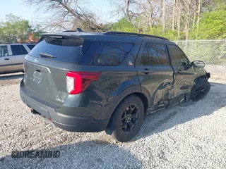 2022 Ford Explorer Timberline with VIN 1FMSK8JH7NGC18033, listed as a IAAI auction lot 42061200 with 36,407 mi miles. Bid and sale history available at carsss.com. Image 4.