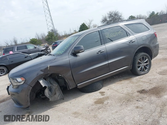 2017 Dodge Durango GT with VIN 1C4RDJDG2HC630010, listed as a IAAI auction lot 42120945 with 99,750 mi miles and . Bid and sale history available at DreamBid. Image 18.