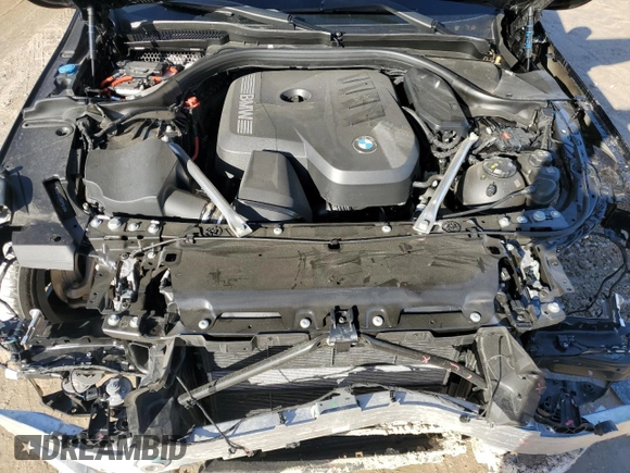 2024 BMW 5 Series 530i with VIN WBA43FJ01RCP75412, listed as a Copart auction lot 41790175 with 14,196 mi miles and Salvage Title. Bid and sale history available at carsss.com. Image 11.