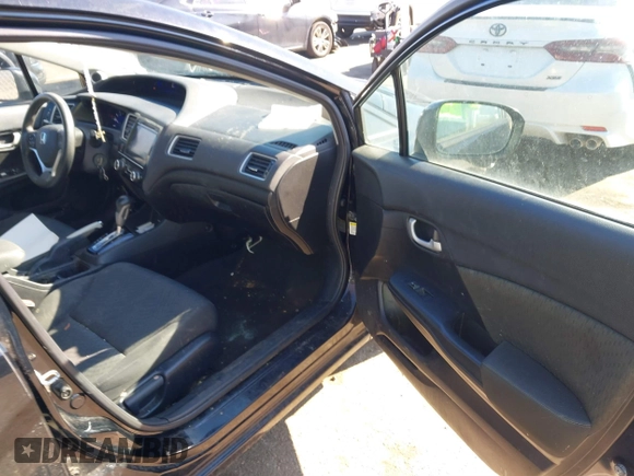 2015 Honda Civic Sedan SE with VIN 19XFB2F73FE238235, listed as a IAAI auction lot 41662447 with 144,077 mi miles. Bid and sale history available at carsss.com. Image 5.