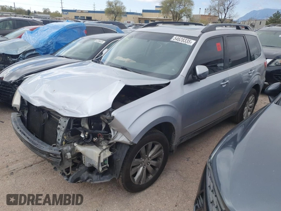 2012 Subaru Forester X Premium с VIN JF2SHBDC2CH456056, выставлен на аукционе Copart как лот 54628335 с пробегом 175 494 миль миль и Списание • Salvage title. История ставок и продаж доступна на DreamBid. Изображение 1.