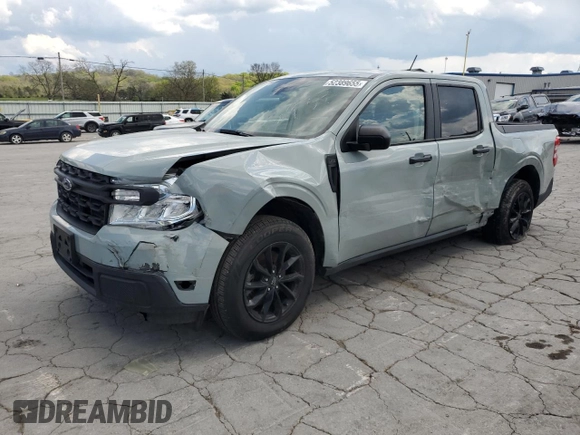 2022 Ford Maverick XL with VIN 3FTTW8F98NRA12937, listed as a Copart auction lot 52389655 with 47,976 mi miles and Salvage Title. Bid and sale history available at DreamBid. Image 1.