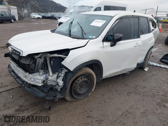 2020 Subaru Forester with VIN JF2SKAAC7LH433985, listed as a IAAI auction lot 42017671 with 379,178 mi miles. Bid and sale history available at carsss.com. Image 18.