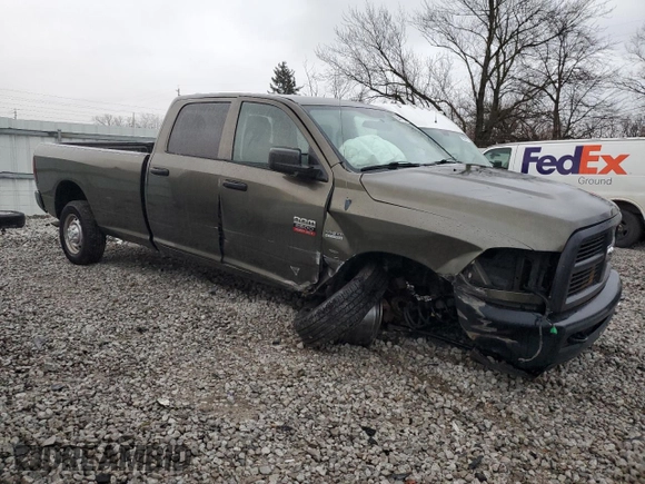 2012 Ram 2500 ST with VIN 3C6TD5HT8CG269075, listed as a Copart auction lot 84477424 with 96,975 mi miles and Salvage Title. Bid and sale history available at carsss.com. Image 4.