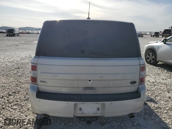 2015 Ford Flex SEL with VIN 2FMGK5C8XFBA20167, listed as a Copart auction lot 48241645 with 160,999 mi miles and Salvage Title. Bid and sale history available at carsss.com. Image 6.