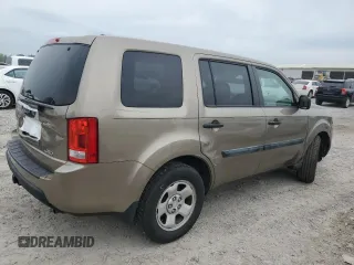 2011 Honda Pilot LX with VIN 5FNYF4H27BB053748, listed as a Copart auction lot 57223495 with 159,544 mi miles and Salvage title. Bid and sale history available at DreamBid. Image 3.