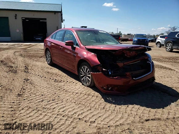 2018 Subaru Legacy Premium with VIN 4S3BNAF69J3031033, listed as a Copart auction lot 56477085 with 40,852 mi miles and Salvage title. Bid and sale history available at DreamBid. Image 14.