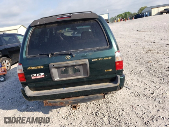 1999 Toyota 4Runner Limited z VIN JT3HN87R4X9023640, wystawiony jako Copart lot #54626825 z przebiegiem 319 778 mil mil oraz Czysty tytuł • Clean title. Historia ofert i sprzedaży dostępna na DreamBid. Obrazek 6.