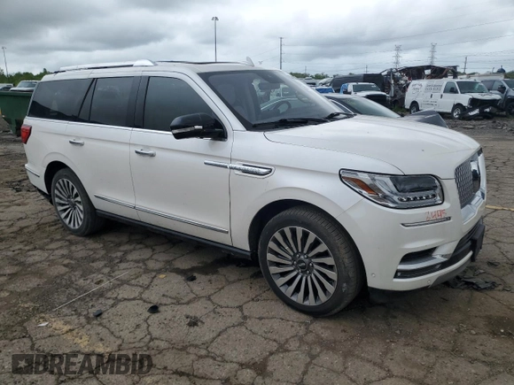 2019 Lincoln Navigator Reserve with VIN 5LMJJ2LT1KEL25094, listed as a Copart auction lot 58539865 with 63,167 mi miles and Salvage title. Bid and sale history available at DreamBid. Image 4.