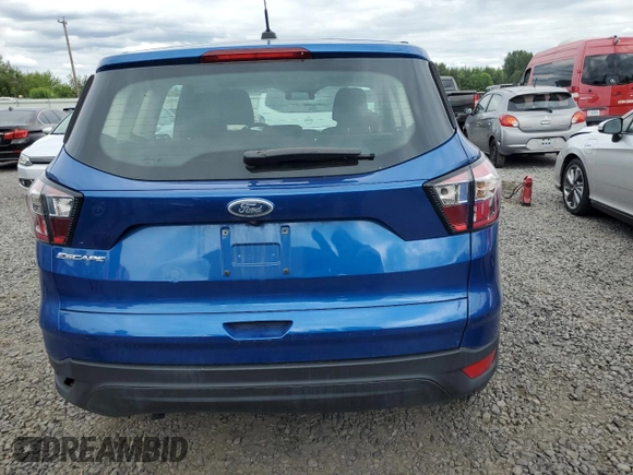 2017 Ford Escape S with VIN 1FMCU0F75HUB80095, listed as a Copart auction lot 62967505 with 120,334 mi miles and Clean title. Bid and sale history available at DreamBid. Image 6.