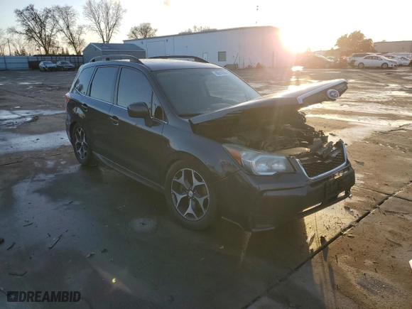 2014 Subaru Forester 2.0XT Premium with VIN JF2SJGDC8EH525949, listed as a Copart auction lot 86016364 with 157,869 mi miles and Salvage Title. Bid and sale history available at carsss.com. Image 4.