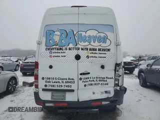 2013 Mercedes-Benz Sprinter with VIN WD3PF0CCXD5738068, listed as a Copart auction lot 86983934 with 348,679 mi miles and Salvage Title. Bid and sale history available at DreamBid. Image 6.