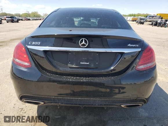 2018 Mercedes-Benz C 300 z VIN WDDWF4KB7JR411882, wystawiony jako Copart lot #54188285 z przebiegiem 52 649 mil mil oraz Szkoda całkowita • Salvage title. Historia ofert i sprzedaży dostępna na DreamBid. Obrazek 6.
