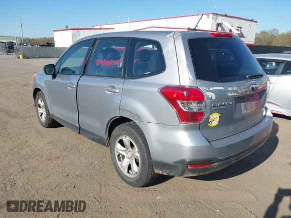 2015 Subaru Forester 2.5i with VIN JF2SJAAC5FG520328, listed as a IAAI auction lot 42003120 with 227,222 mi miles. Bid and sale history available at carsss.com. Image 3.