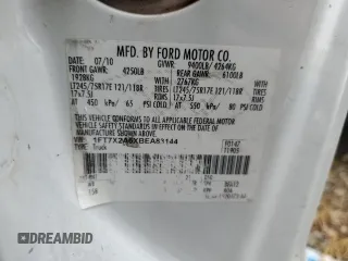 2011 Ford F-250 XL with VIN 1FT7X2A6XBEA83144, listed as a Copart auction lot 79005584 with 207,398 mi miles and Salvage title. Bid and sale history available at DreamBid. Image 12.