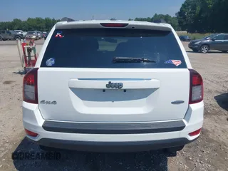 2016 Jeep Compass High Altitude Edition with VIN 1C4NJDEB7GD759123, listed as a IAAI auction lot 40114784 with 137,378 mi miles. Bid and sale history available at carsss.com. Image 16.