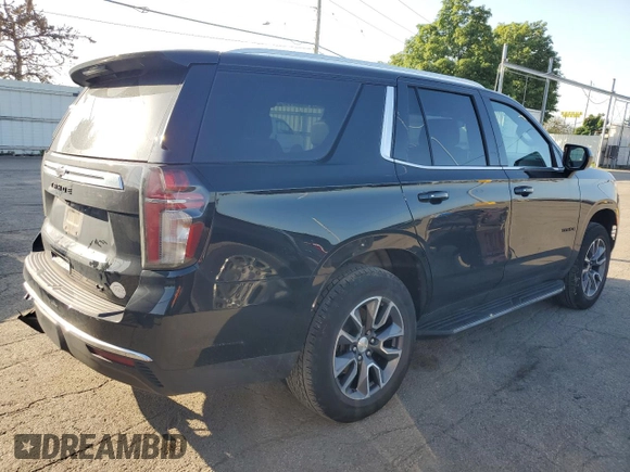 2021 Chevrolet Tahoe LT z VIN 1GNSKNKD1MR375761, wystawiony jako Copart lot #61756355 z przebiegiem 40 160 mil mil oraz Szkoda całkowita • Salvage title. Historia ofert i sprzedaży dostępna na DreamBid. Obrazek 3.