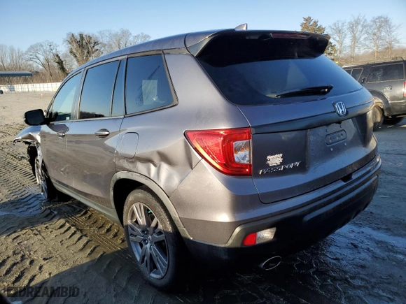 2020 Honda Passport EX-L with VIN 5FNYF7H50LB000628, listed as a Copart auction lot 42327455 with 45,059 mi miles and Salvage Title. Bid and sale history available at carsss.com. Image 2.
