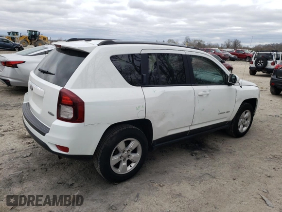 2016 Jeep Compass High Altitude Edition with VIN 1C4NJCEA0GD769610, listed as a Copart auction lot 52746435 with 136,849 mi miles and Salvage Title. Bid and sale history available at carsss.com. Image 3.