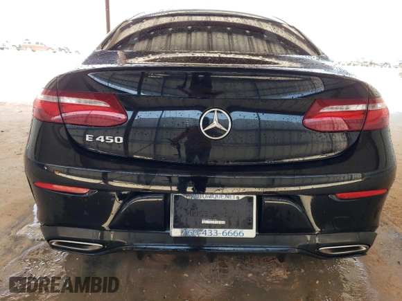2019 Mercedes-Benz E-Class E 450 with VIN WDD1J6HB2KF109172, listed as a Copart auction lot 63305214 with 34,073 mi miles and Non Repairable. Bid and sale history available at carsss.com. Image 6.