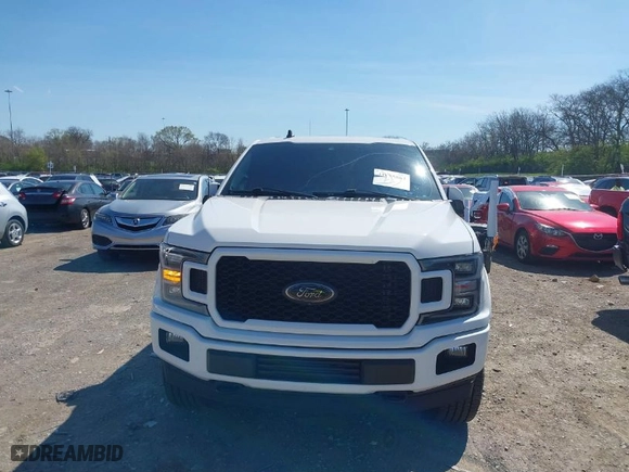 2020 Ford F-150 XL with VIN 1FTEW1E53LFB98833, listed as a IAAI auction lot 41875864 with 77,041 mi miles. Bid and sale history available at carsss.com. Image 12.