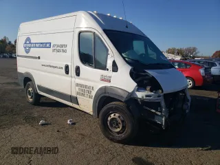 2019 Ram ProMaster Cargo with VIN 3C6TRVCG7KE539385, listed as a Copart auction lot 76939384 with Not Provided miles and Salvage Title. Bid and sale history available at DreamBid. Image 4.