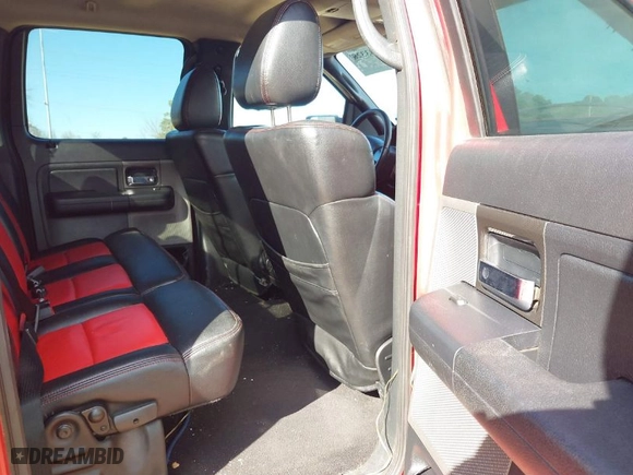2008 Ford F-150 XLT with VIN 1FTPW12V28KE26879, listed as a IAAI auction lot 41683328 with 129,531 mi miles. Bid and sale history available at carsss.com. Image 8.