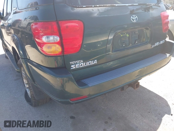 2003 Toyota Sequoia Limited with VIN 5TDBT48A23S173489, listed as a IAAI auction lot 41866742 with 185,706 mi miles and . Bid and sale history available at DreamBid. Image 6.