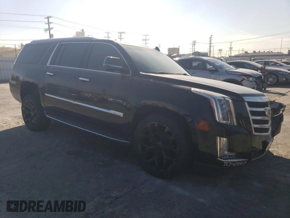 2018 Cadillac Escalade ESV Luxury z VIN 1GYS3HKJ5JR332110, wystawiony jako Copart lot #86192964 z przebiegiem 102 309 mil mil oraz Czysty tytuł • Clean title. Historia ofert i sprzedaży dostępna na DreamBid. Obrazek 4.