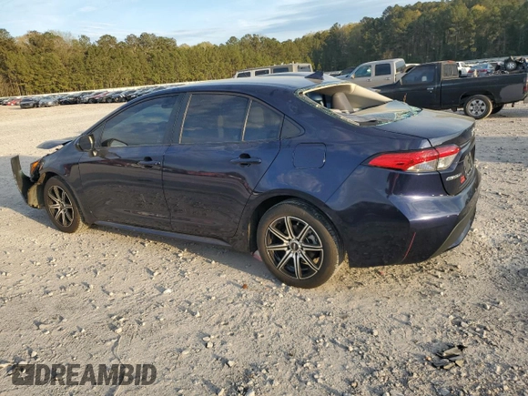 2021 Toyota Corolla LE with VIN 5YFEPMAE6MP230995, listed as a Copart auction lot 50618115 with 92,898 mi miles and Salvage Title. Bid and sale history available at carsss.com. Image 2.