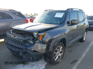 2017 Jeep Renegade Altitude with VIN ZACCJBBB4HPE93661, listed as a IAAI auction lot 41593284 with 92,667 mi miles and . Bid and sale history available at DreamBid. Image 17.