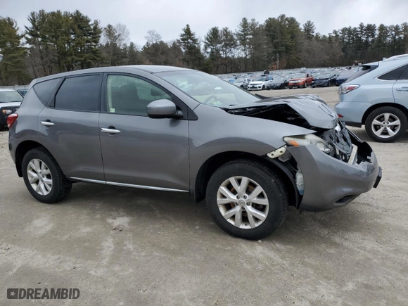 2014 Nissan Murano S with VIN JN8AZ1MW6EW509971, listed as a Copart auction lot 48297075 with 74,545 mi miles and Clean Title. Bid and sale history available at carsss.com. Image 4.