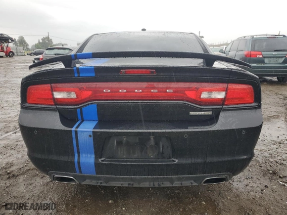 2011 Dodge Charger Road/Track with VIN 2B3CL5CT9BH616948, listed as a Copart auction lot 48018065 with 129,962 mi miles and Salvage Title. Bid and sale history available at carsss.com. Image 6.