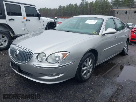 2008 Buick LaCrosse CXL with VIN 2G4WD582081245815, listed as a IAAI auction lot 41935941 with 115,331 mi miles. Bid and sale history available at carsss.com. Image 2.