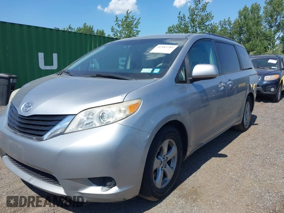 2011 Toyota Sienna LE AAS with VIN 5TDKK3DC2BS096965, listed as a IAAI auction lot 42583783 with 288,489 mi miles and . Bid and sale history available at DreamBid. Image 6.